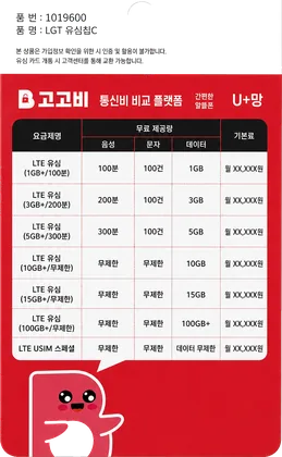 고고비 유심